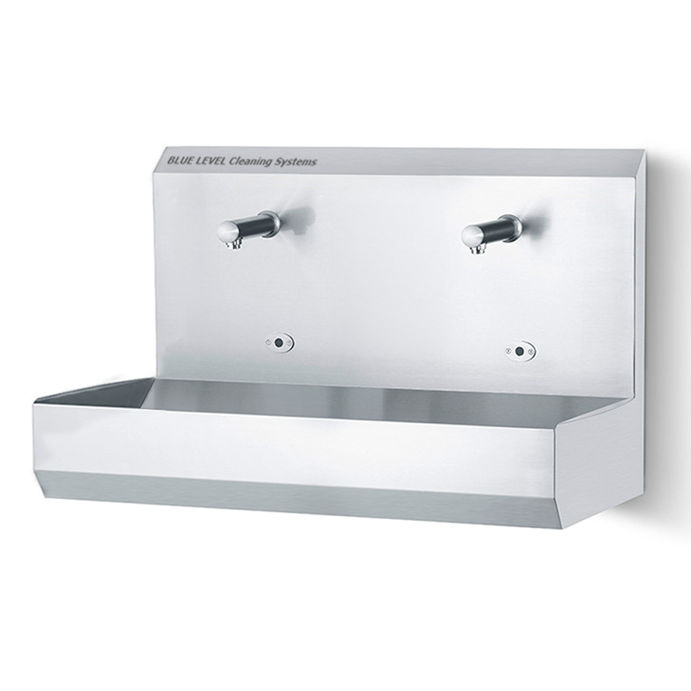 Lave-mains Sensor Acier inoxydable 2 stations Lave-mains Sensor Acier inoxydable 2 stations