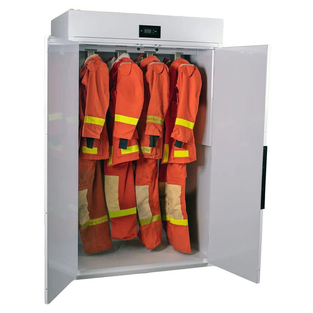 Der Trockenschrank Schutzkleidung PSA wurde speziell f�r professionelle Einsatzbereiche wie Feuerwehr, Rettungsdienst und Zivilschutz entwickelt.