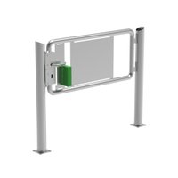 Porte de secours avec sangle de genou