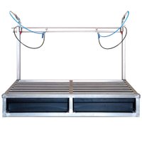 Schuhwaschanlage Fussball mit Druckluft und Wasser