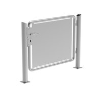 Edelstahl-Tor mit F�llblech