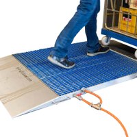 Bac de d�sinfection mobile pour roues et semelles